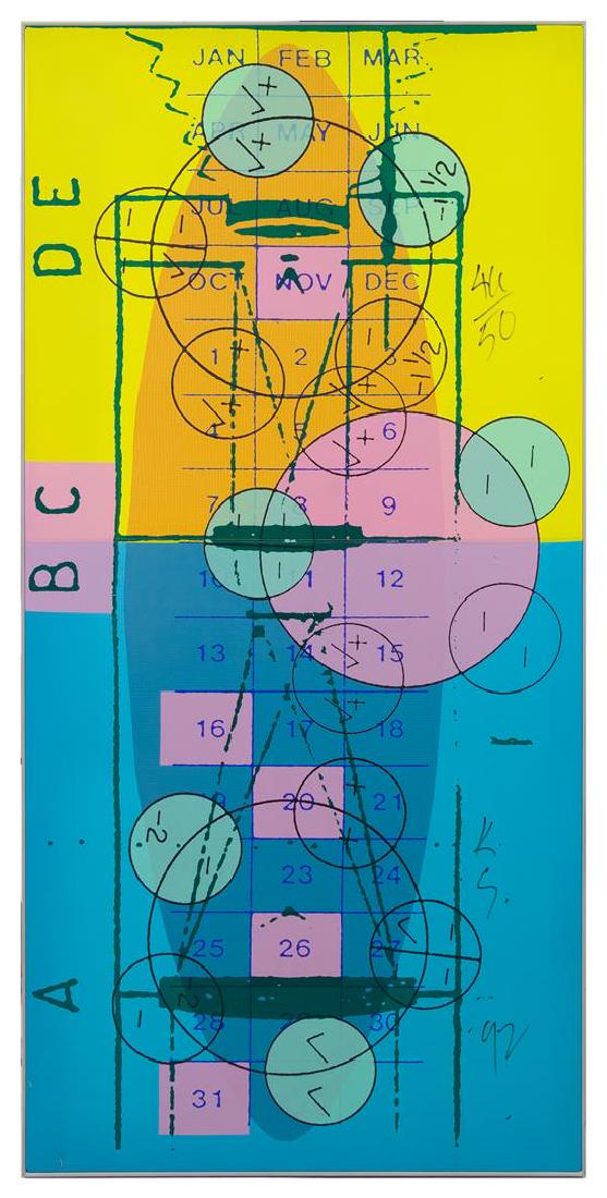 Keith Sonnier, (American, b. 1941), Meridian Codex: (1 of 1)