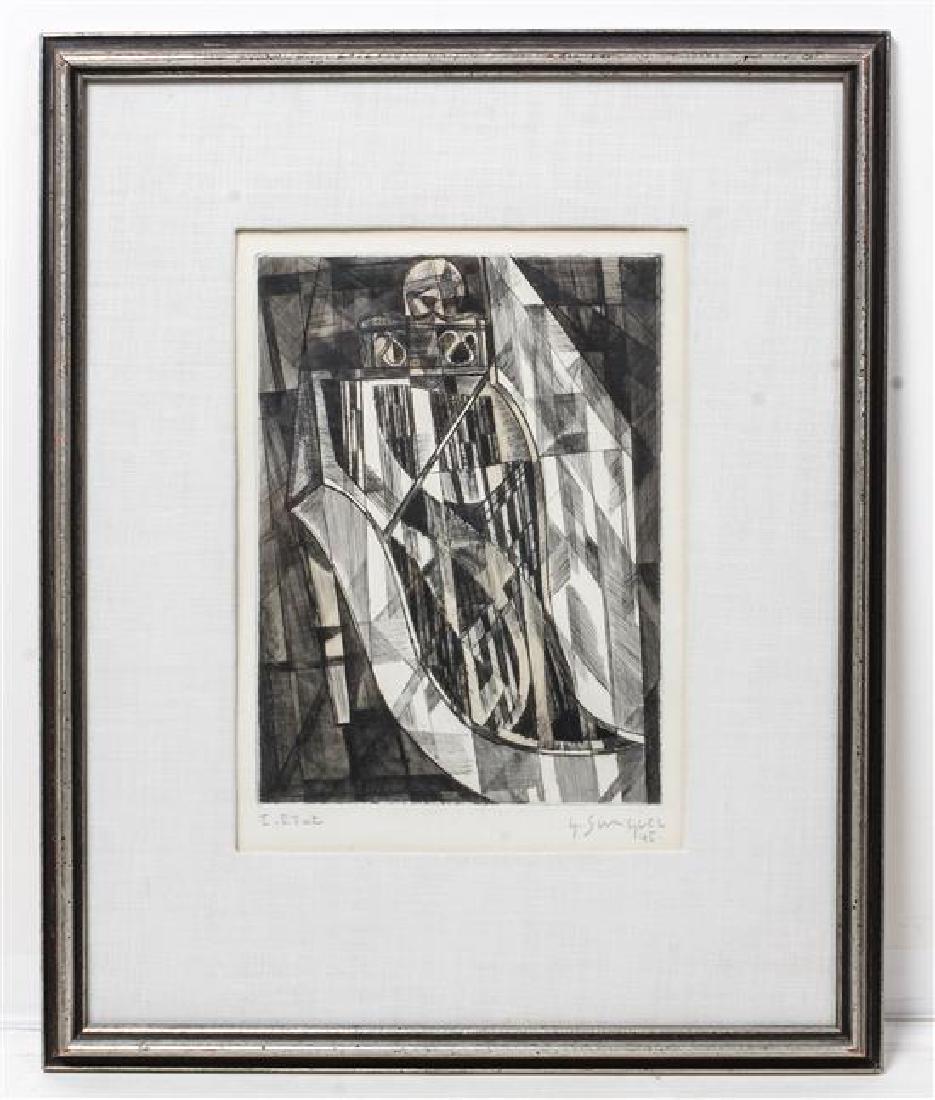 * Gustave Singier, (French, 1909-1984), Cubist (1 of 1)