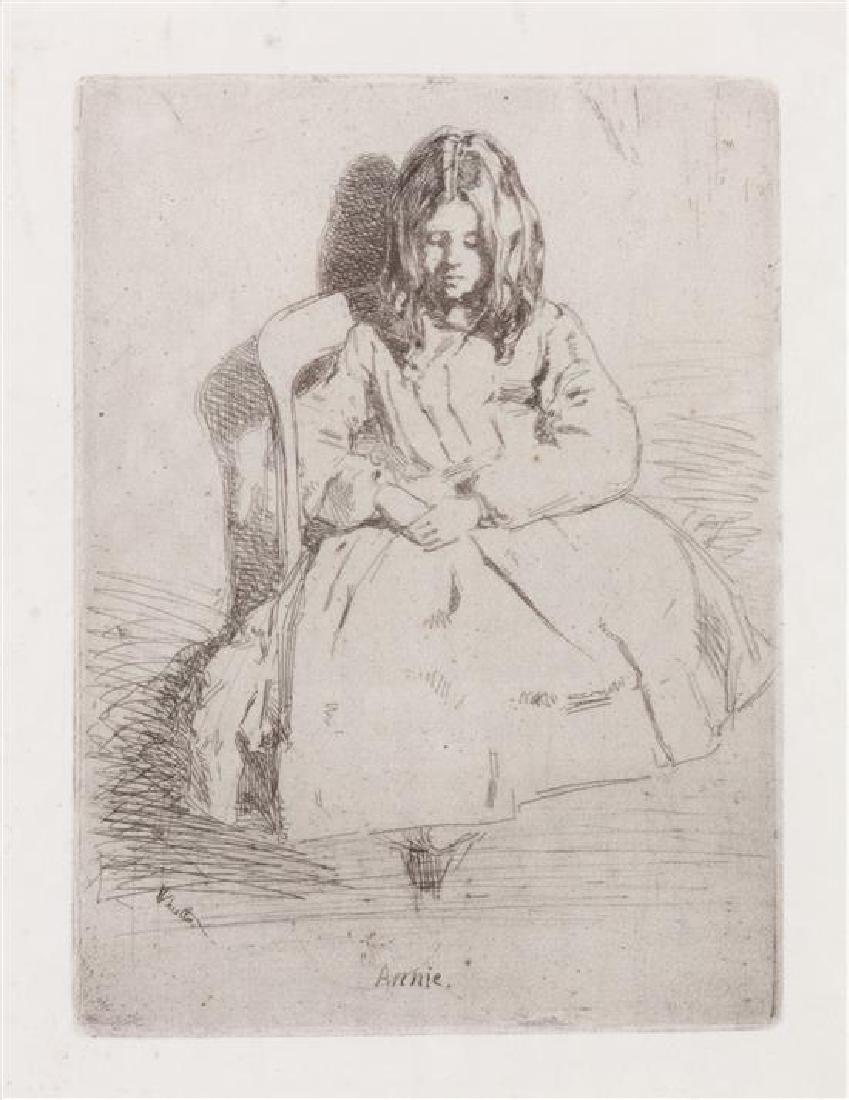 James Abbott McNeill Whistler 5 1/8 x 3 7/8 inches (1 of 1)