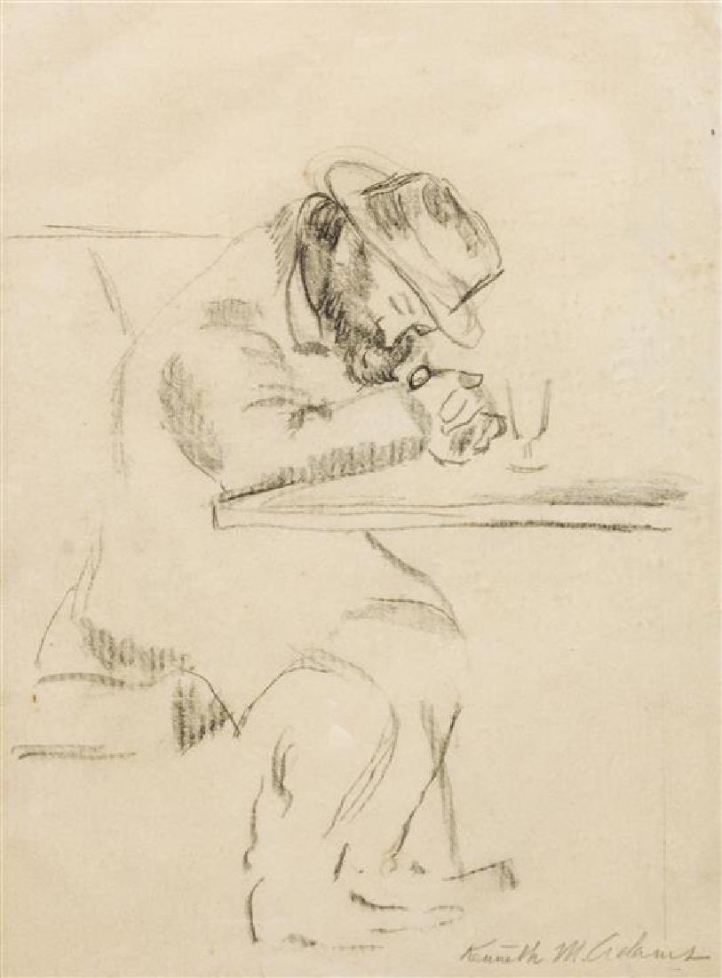 Kenneth Miller Adams 9 3/4 x 7 1/4 inches (1 of 1)