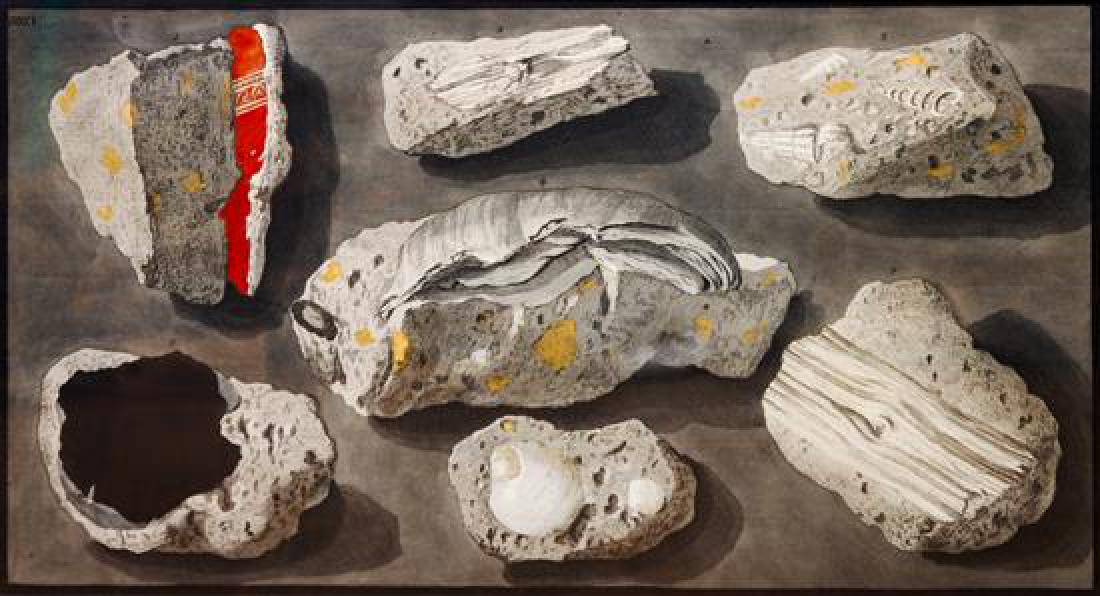 Ten Hand-Colored Lithographs Each framed: 14 1/4 x 20 (1 of 1)