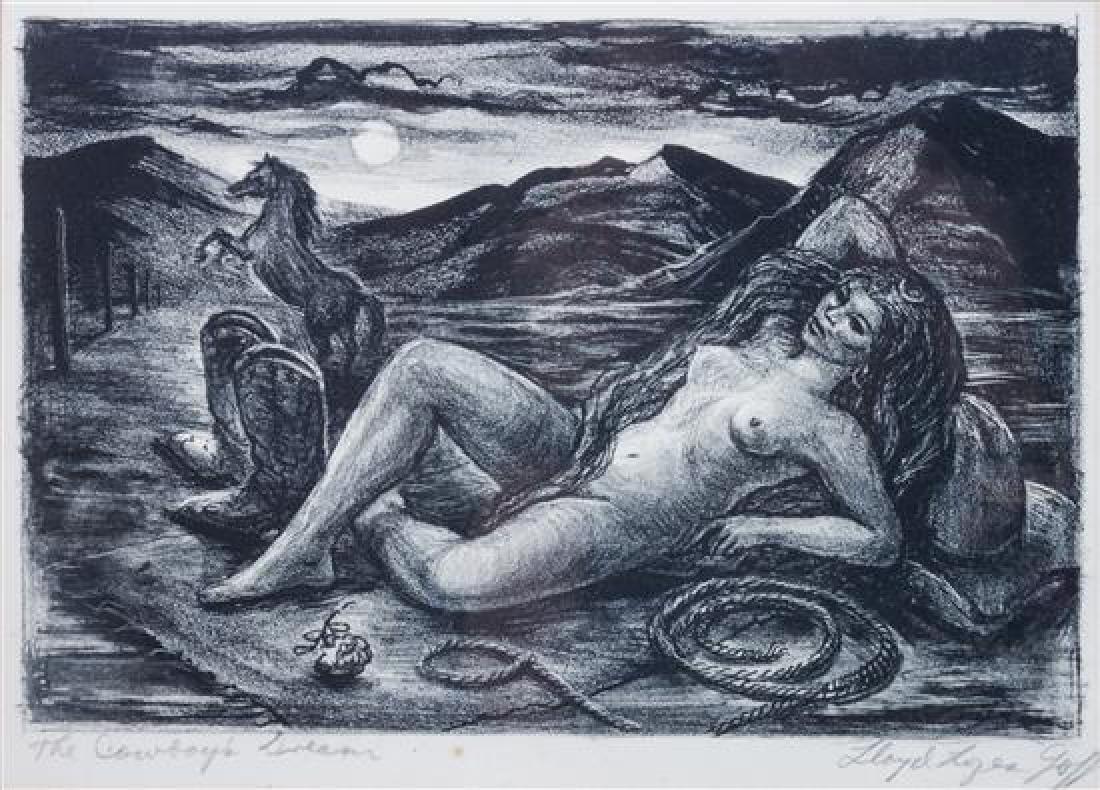 Lloyd Lozes Goff 6 3/8 x 9 1/2 inches (1 of 1)