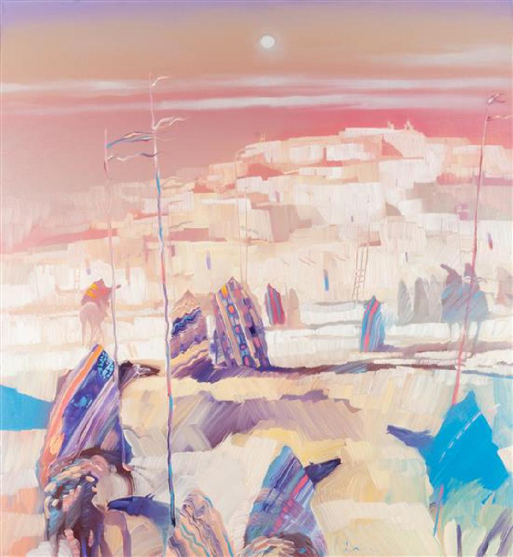 B.C. Nowlin 40 x 36 inches: B.C. Nowlin (american, b. 1949) And Then it was Still, oil on canvas, signed Nowlin (lower center) 40 x 36 inches Estimate $1,500-2,500 Property from the Estate of Patrick Henry Jr., Snowmass, Colorad