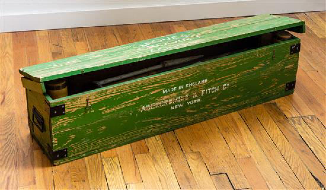 Vintage Jacques Croquet Set Height of box 10 1/2 x (1 of 1)