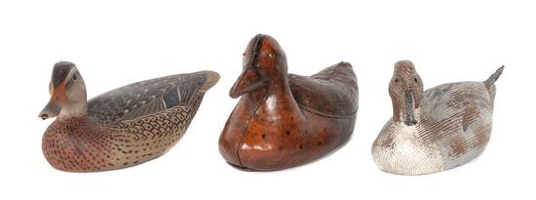 Three Duck Decoys Length of largest 17 1/2 inches (1 of 1)