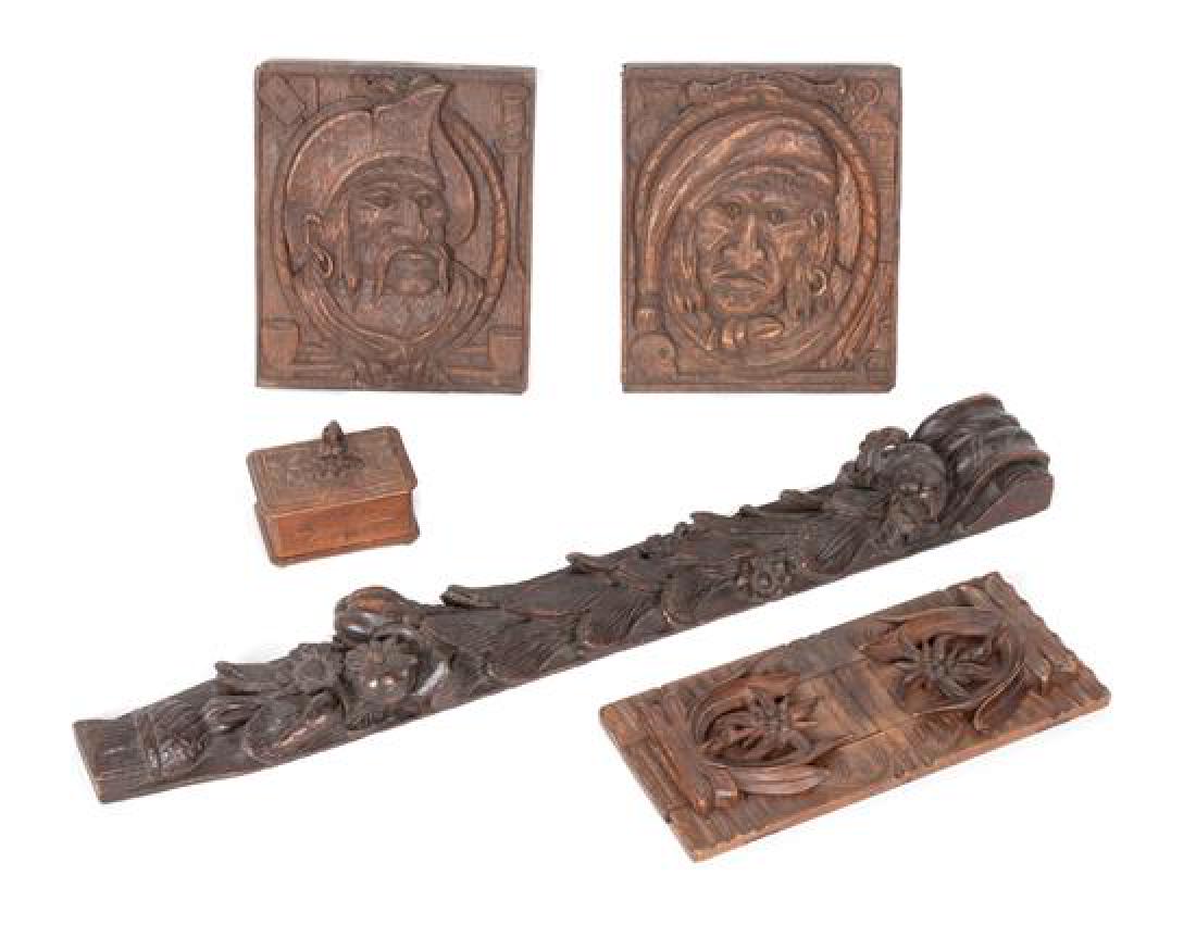 Group of Black Forest Decorative Objects Height of (1 of 1)