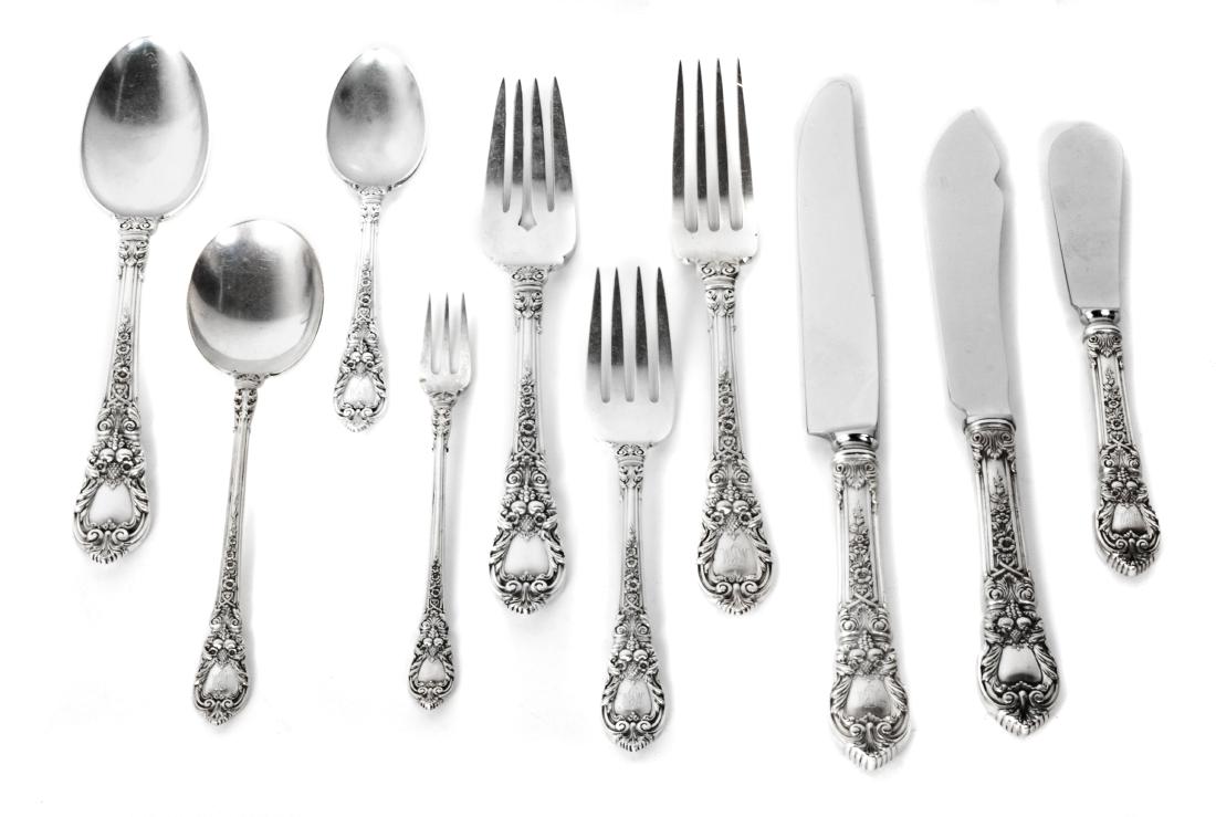 American Silver Partial Flatware Service Length of (1 of 1)