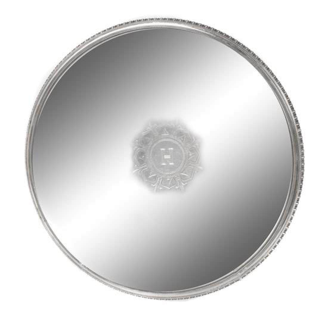 American Sterling Silver Footed Cake Stand height 2 3/4 (1 of 1)