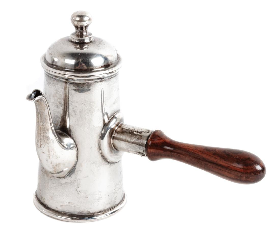 Mexican Silver Chocolate Pot Height 5 1/2 inches (1 of 1)
