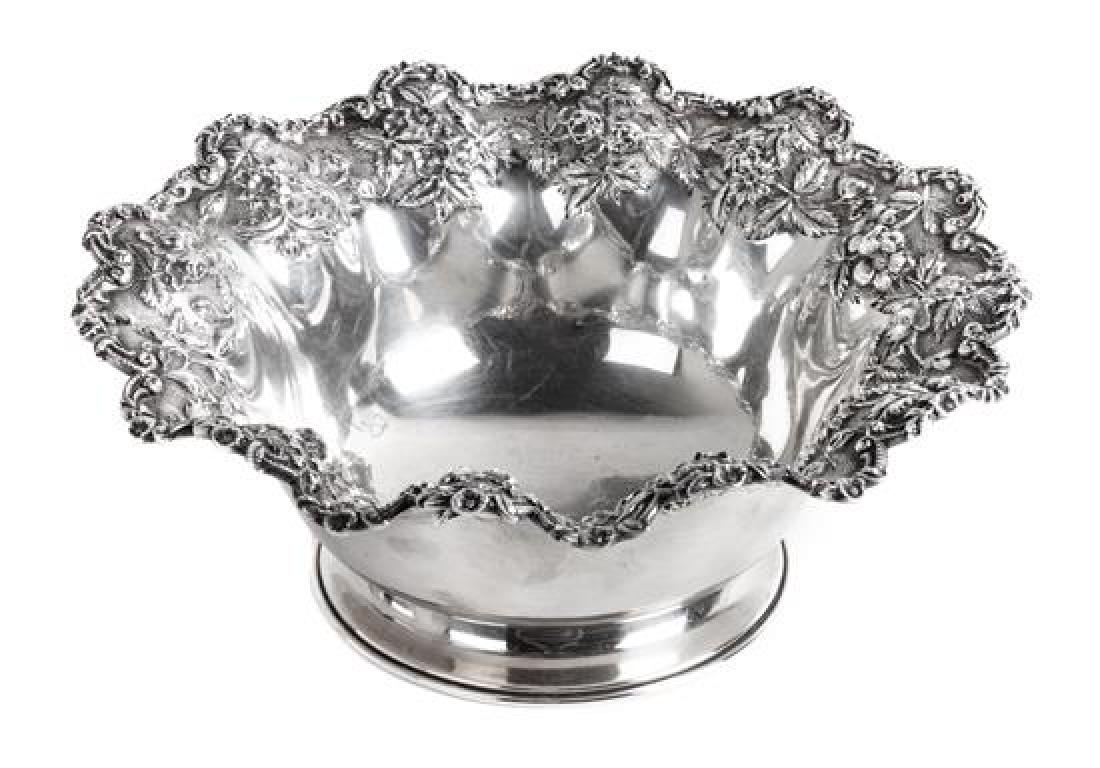 American Silver Bowl Diameter 10 1/4 inches (1 of 1)