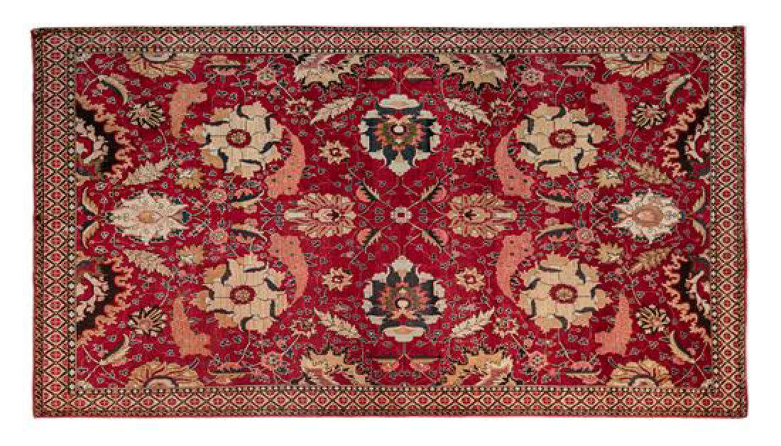 A Sultanabad Wool Rug 132 x 82 1/2 inches (1 of 1)