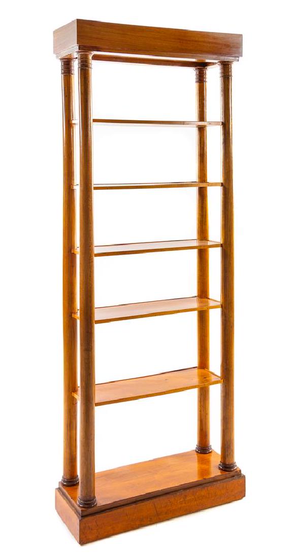 A Swedish Neoclassical Birch Etagere Height 78 1/4 x (1 of 1)