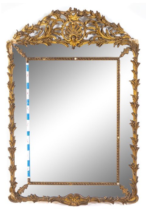 A George III Giltwood Mirror Height 58 1/2 x width 39 (1 of 1)