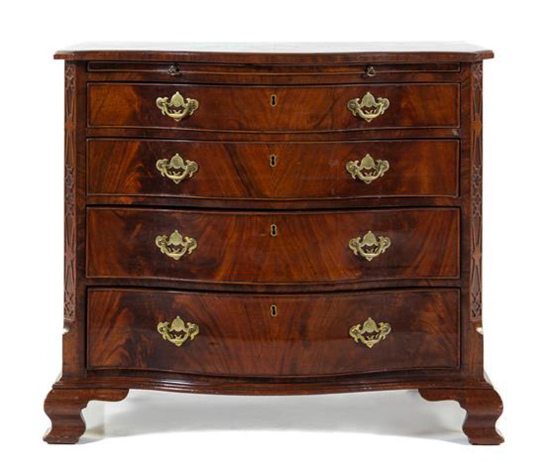 A George III Mahogany Bachelor's Chest Height 30 1/2 x (1 of 1)