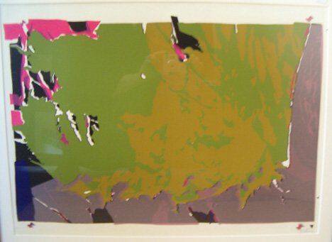 LARRY POONS (American b. 1937) Conspiracy: The Art: LARRY POONS (American b. 1937) Conspiracy: The Artist as Witness 1971, pencil signed and numbered 85/150 in the margin. Color silkscreen. 17-1/8 x 25-3/4 in. Framed