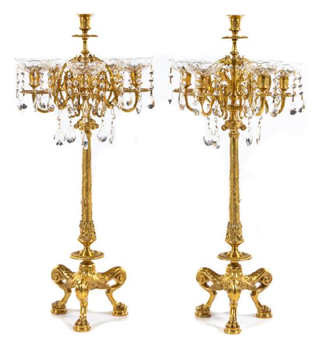 A Pair of Charles X Style Six-Light Candelabra Height (1 of 1)