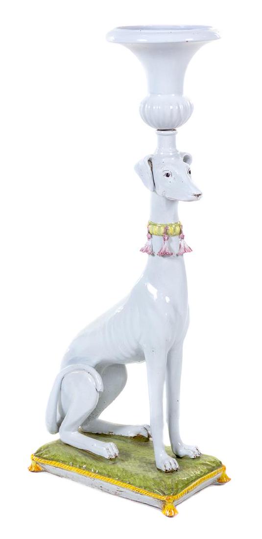 * An Italian Ceramic Figural Planter Height 44 1/4 x (1 of 1)