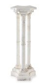 A Marble Columnar Pedestal Height 35 1/8 inches. (1 of 1)
