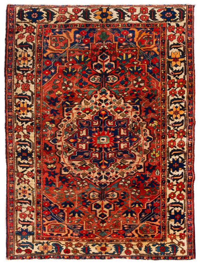 A Malayer Wool Rug 6 feet 6 inches x 4 feet 10 inches. (1 of 1)