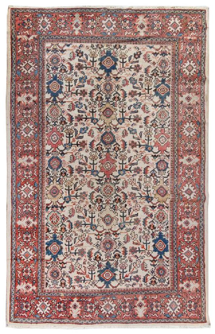 A Mahal Wool Rug 10 feet 4 inches x 6 feet 8 inches. (1 of 1)