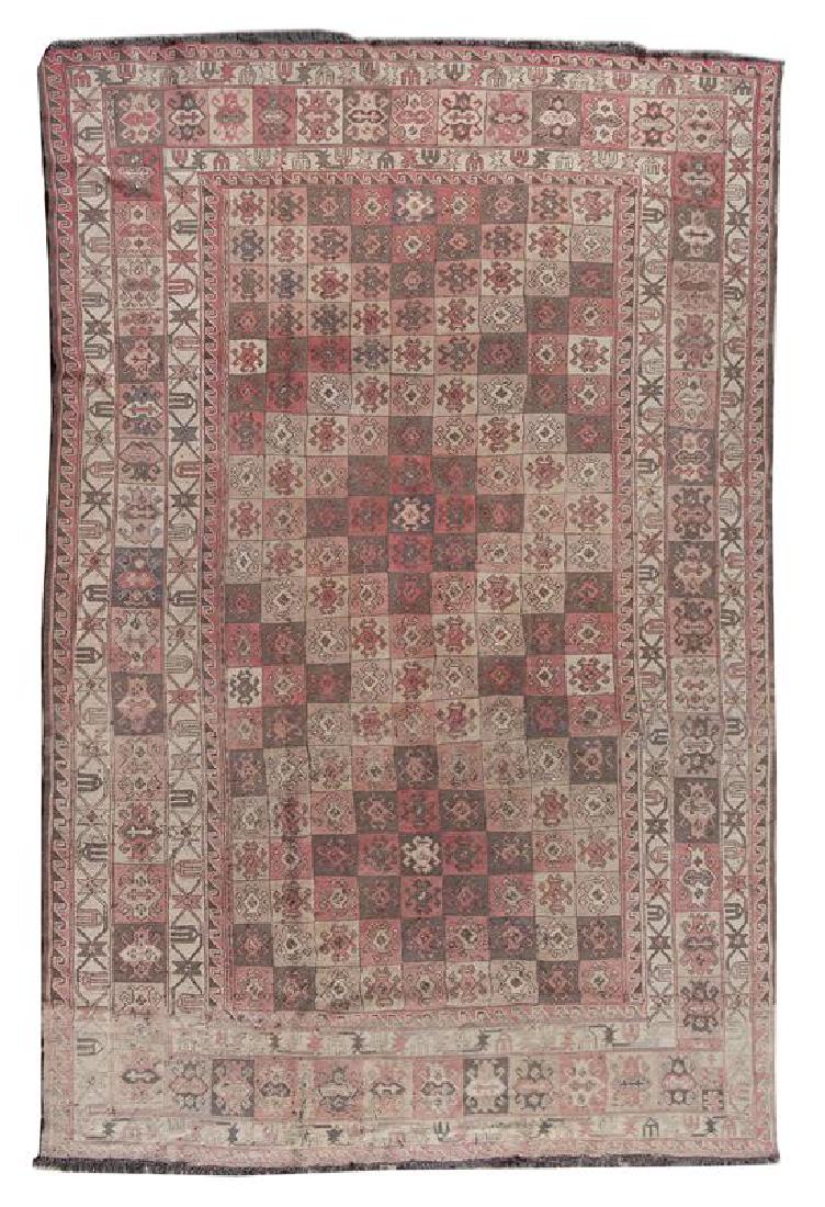 A Soumak Kilim Wool Rug 6 feet 5 inches x 9 feet 3 (1 of 1)