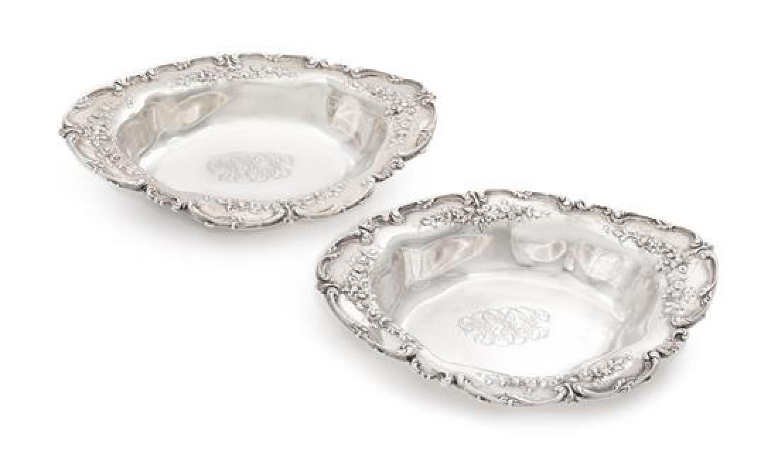 A Pair of American Silver Bowls, Redlich & Co., New (1 of 1)