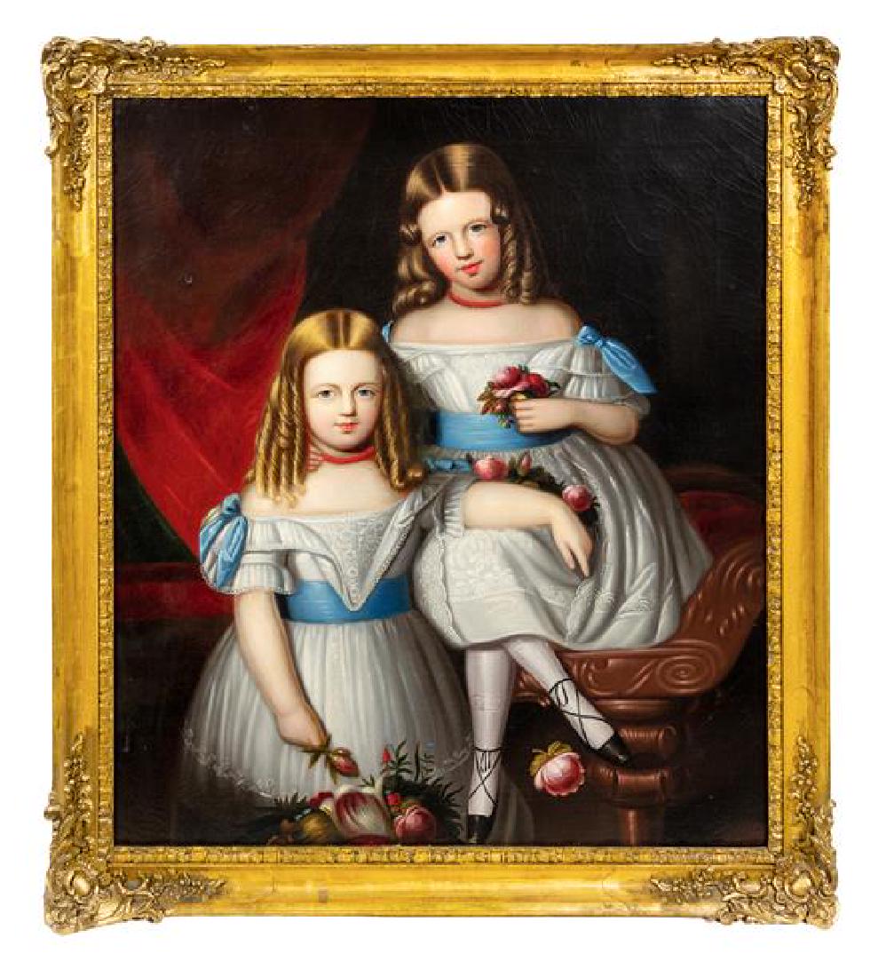 British School, (Late 18th Century), Portrait of Two (1 of 1)