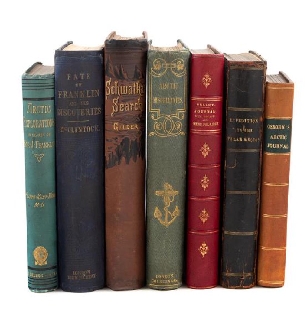 * [FRANKLIN EXPEDITION]. A group of 7 works,: * [FRANKLIN EXPEDITION]. A group of 7 works, comprising: [ROSS, John, Sir, et al]. Arctic Miscellanies. Souvenir of the Late Polar Search by the Officers and Seamen of the Expedition. London: Colburn 