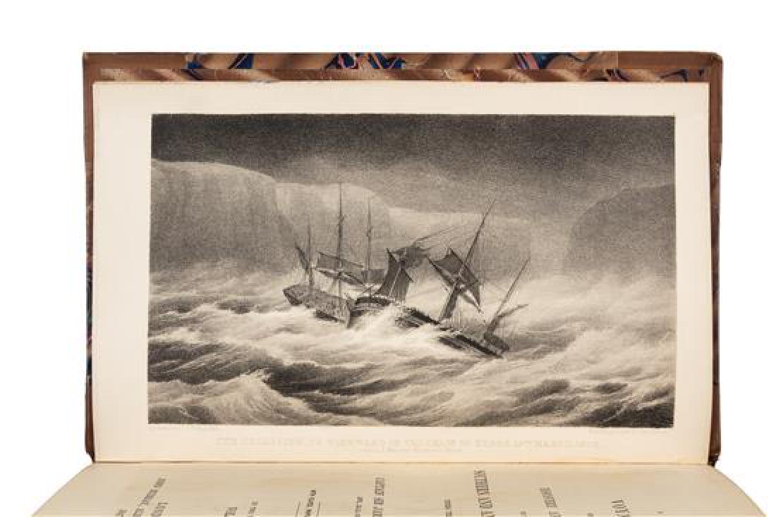 * ROSS, James Clark, Sir (1800-1862). A Voyage of: * ROSS, James Clark, Sir (1800-1862). A Voyage of Discovery and Research in the Southern and Antarctic Regions, during the years 1839-43. London: John Murray, 1847. 2 volumes, 8vo. With 7 (of 8) maps