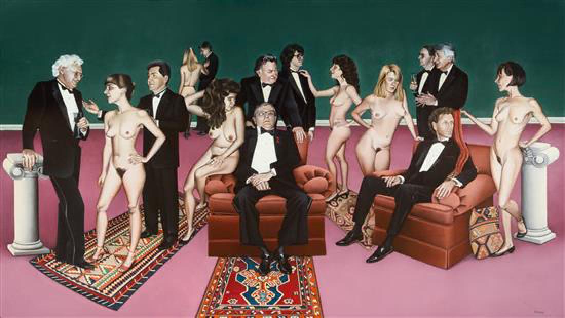 * Beth Foley, (American, 20th/21st century), Black Tie, (1 of 1)