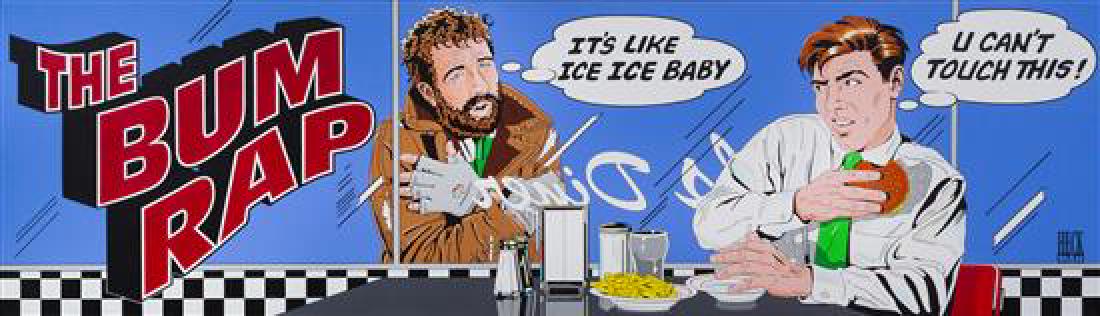 * Ron Heckman, (20th/21st century), The Bum Wrap, 1993 (1 of 1)