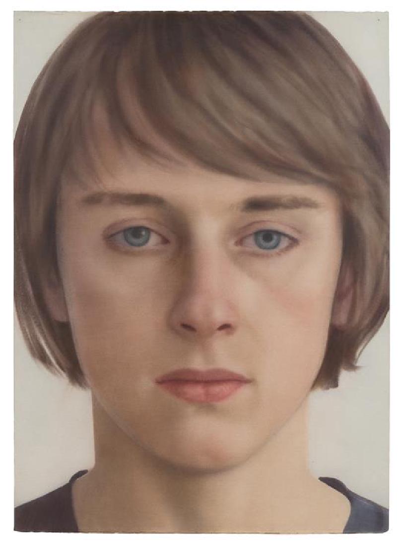 * Till Freiwald, (Peruvian, b. 1963), JS, 2007: * Till Freiwald (Peruvian, b. 1963) JS, 2007 acrylic on paper 40 x 29 inches. Estimate $2,000-4,000 Provenance: Jack Shainman Gallery, New York