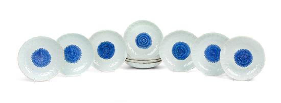 * Ten Chinese Export Celadon Ground Underglaze Blue (1 of 1)