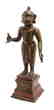 * An Indian Bronze Figure Height overall 14 3/4 inches.