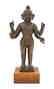 * An Indian Bronze Figure of a Deity Height 13 3/4