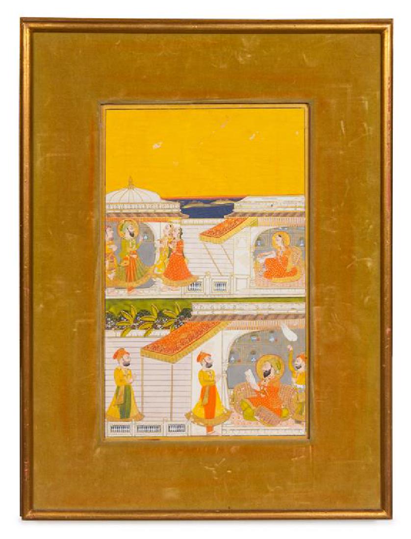 A Persian Illustrated Manuscript Leaf 11 1/2 x 7 inches (1 of 1)