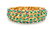An 18 Karat Yellow Gold, Turquoise, Diamond and - 2