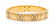 An 18 Karat Yellow Gold and Diamond 'Parentesi' Cuff
