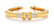 An 18 Karat Yellow Gold, Platinum and Diamond Cuff