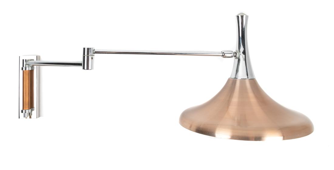 * Modernist Wall Lamp, c. Mid-20th Century, (1 of 1)