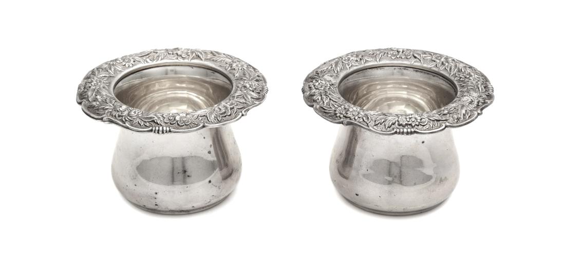 A Pair of American Silver Toothpick Holders, S. Kirk & (1 of 1)