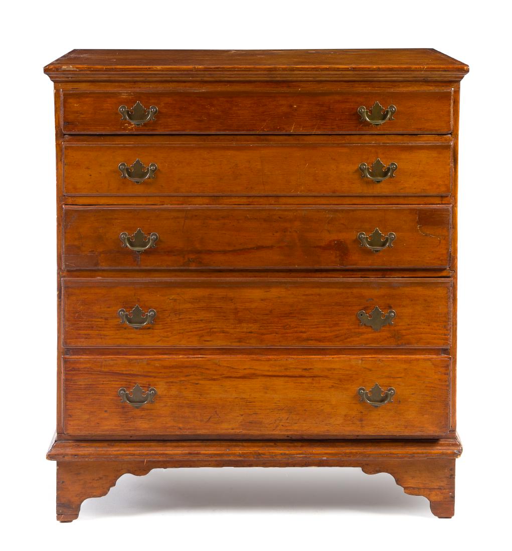 * An American Chest of Drawers Height 45 3/4 x width 41 (1 of 1)