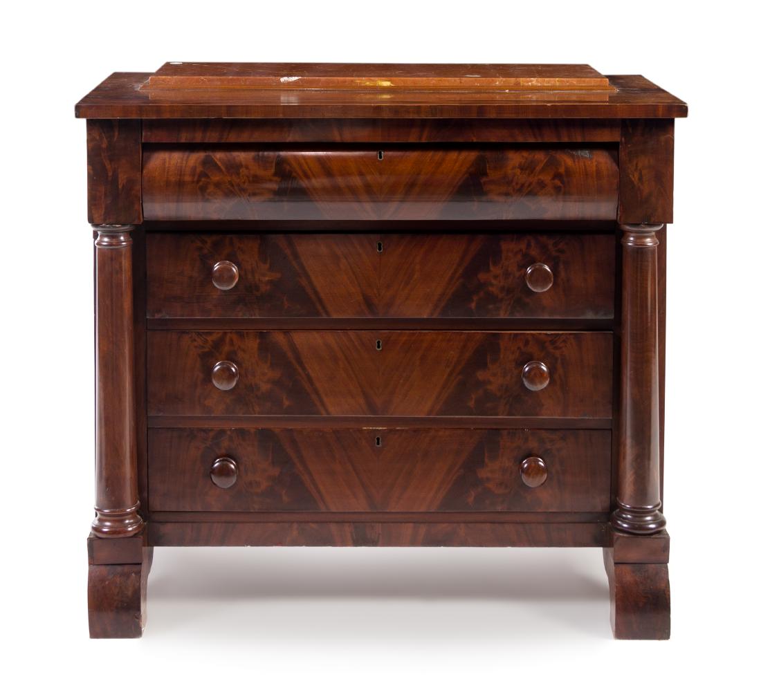 An American Empire Rosewood Chest Height 37 1/2 x width (1 of 1)
