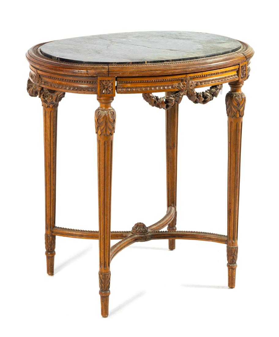 A Louis XVI Style Occasional Table Height 30 x width 29 (1 of 1)