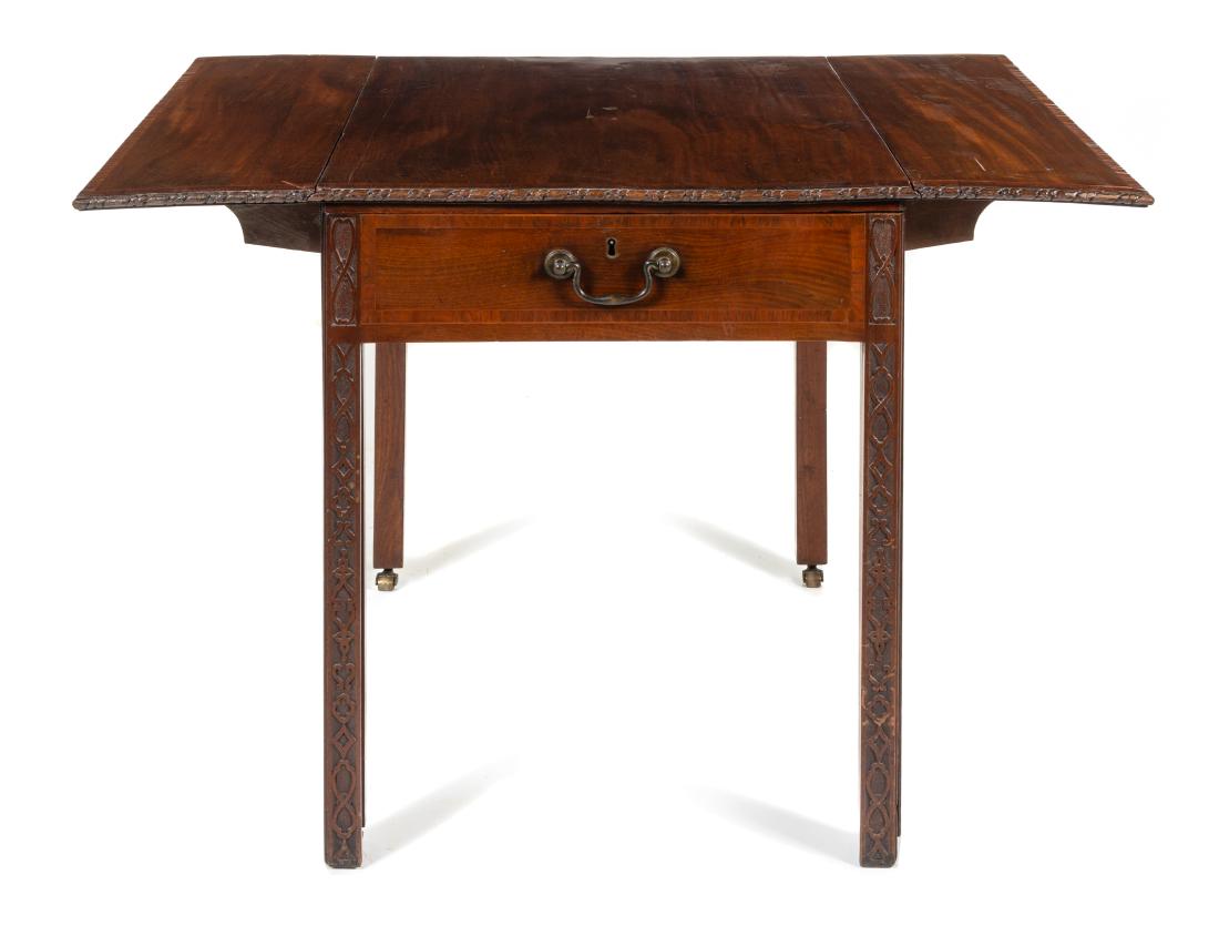 * A George III Mahogany Pembroke Table Height 29 7/9 x (1 of 1)