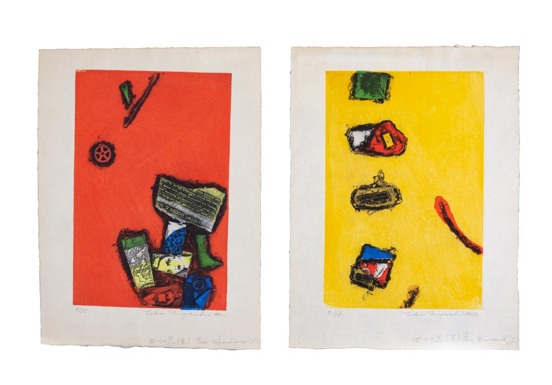 Miyashita Tokio, (Japanese, b. 1930), (two works) (1 of 1)