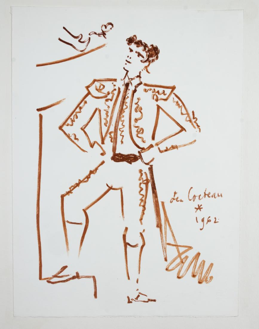 After Jean Cocteau, (French, 1883-1963), Homage to The (1 of 2)
