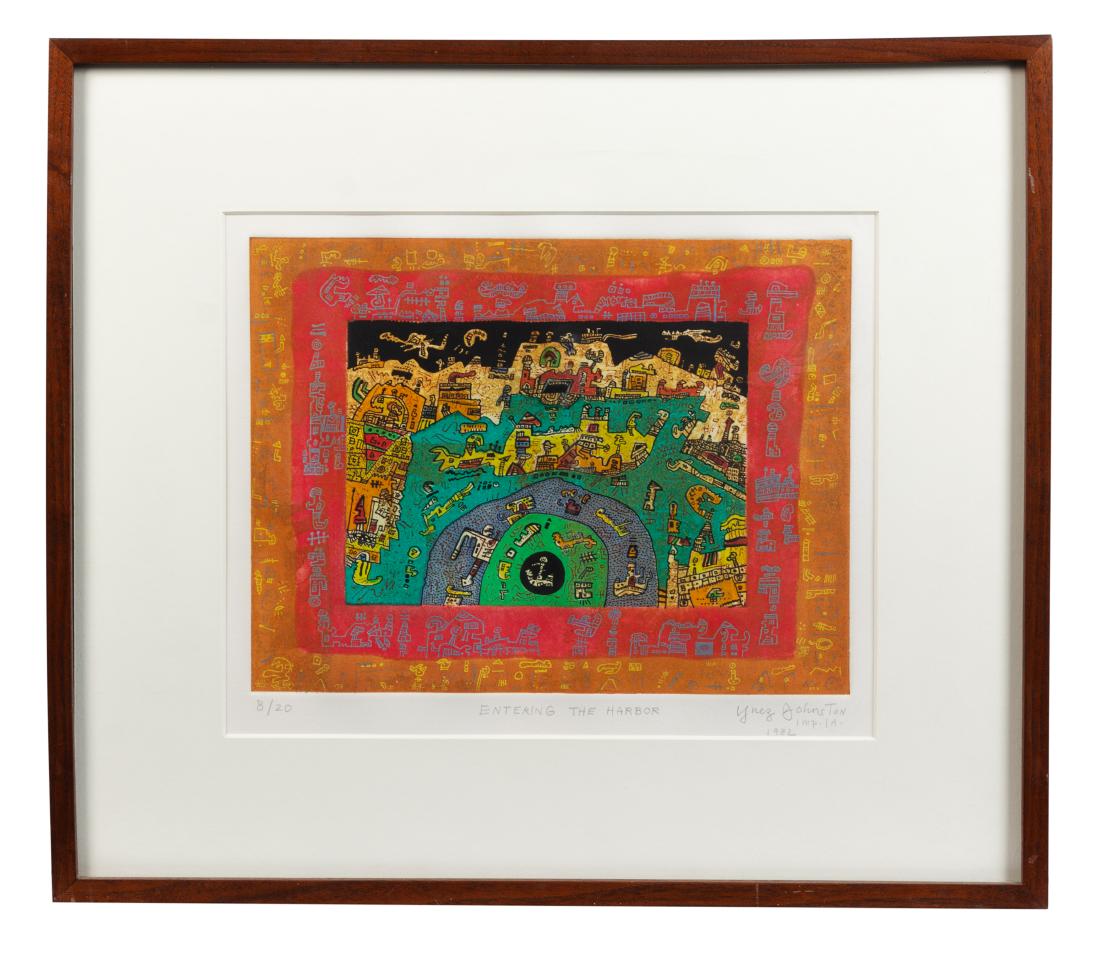 * Ynez Johnston, (American, b. 1920), Entering the (1 of 1)