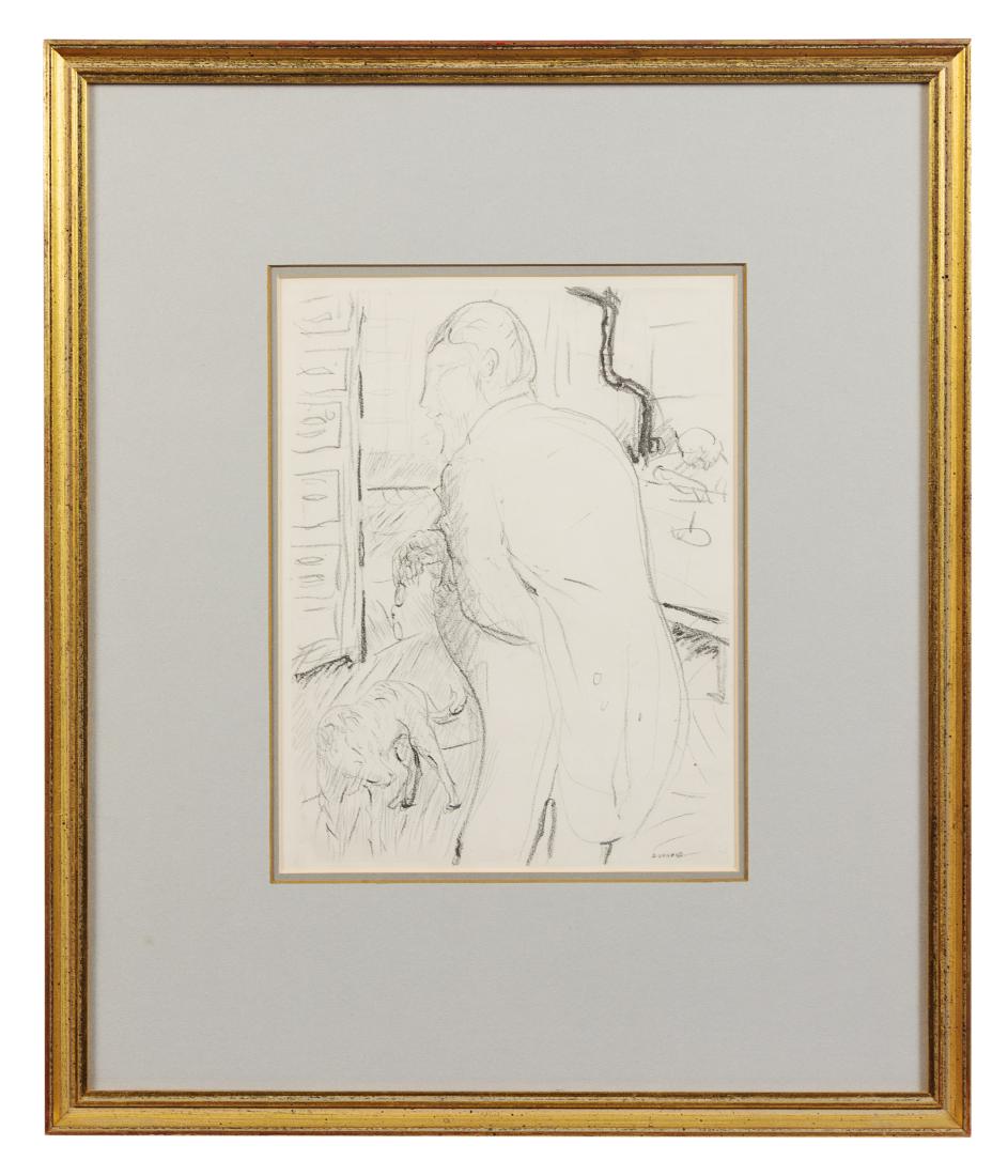 * Pierre Bonnard, (French 1867-1947), L’Homme a la (1 of 1)