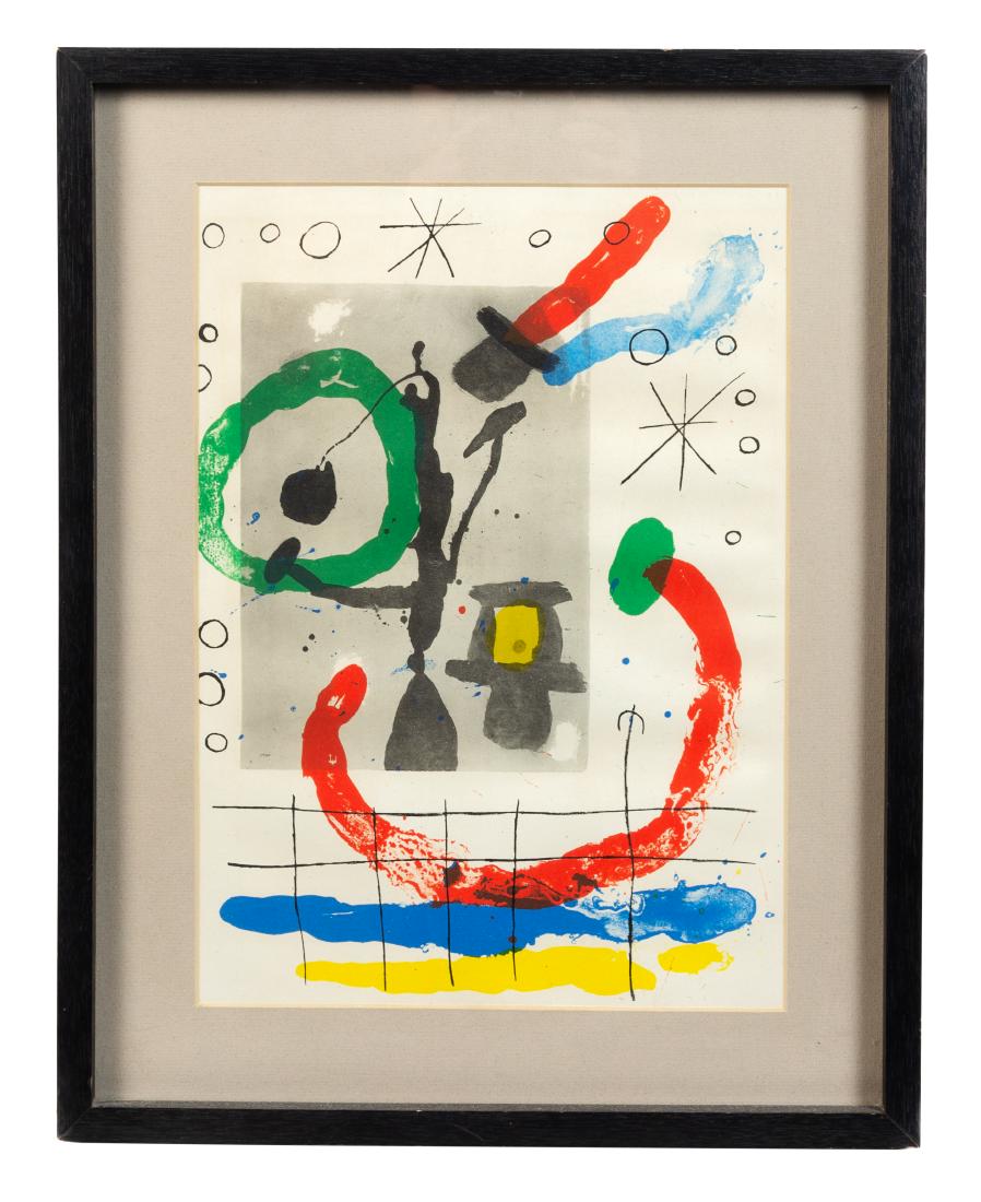 * Joan Miro, (Spanish, 1893-1983), from Derriere le (1 of 1)